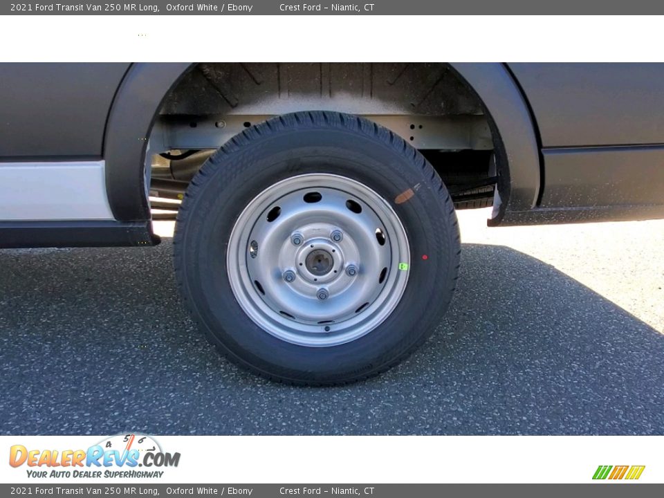 2021 Ford Transit Van 250 MR Long Oxford White / Ebony Photo #17