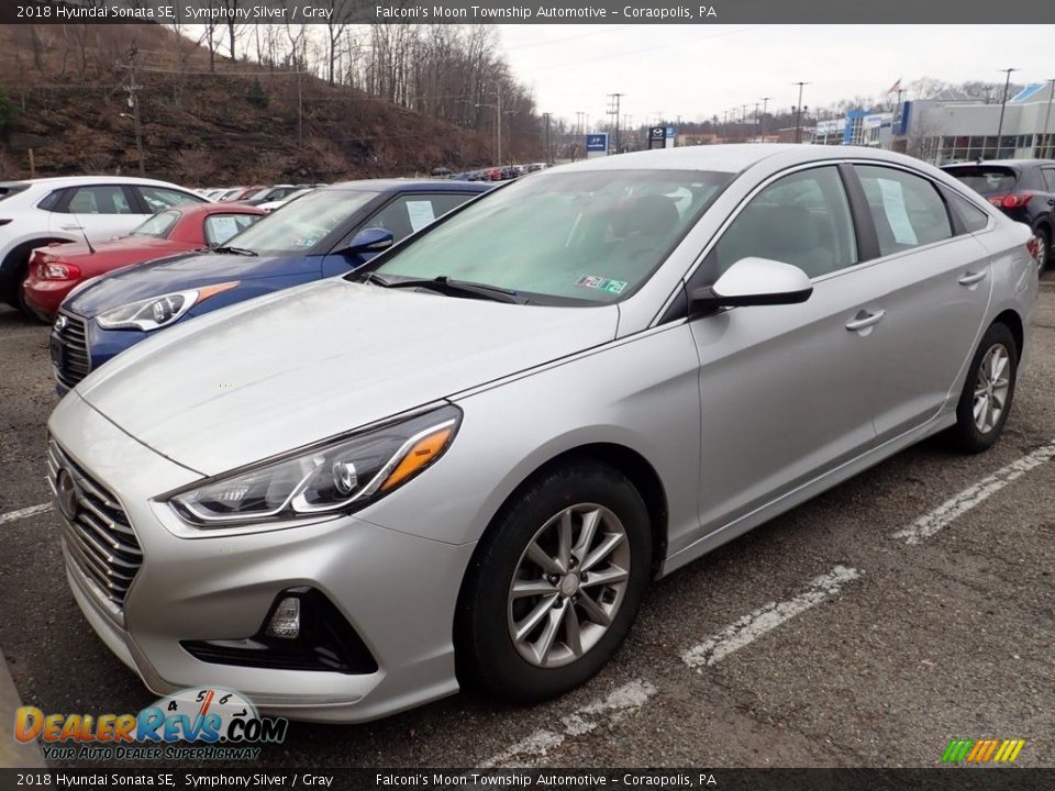 2018 Hyundai Sonata SE Symphony Silver / Gray Photo #1