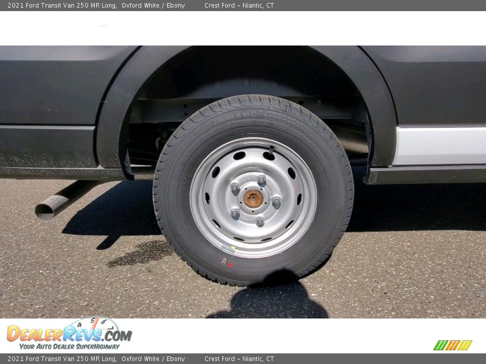 2021 Ford Transit Van 250 MR Long Oxford White / Ebony Photo #19