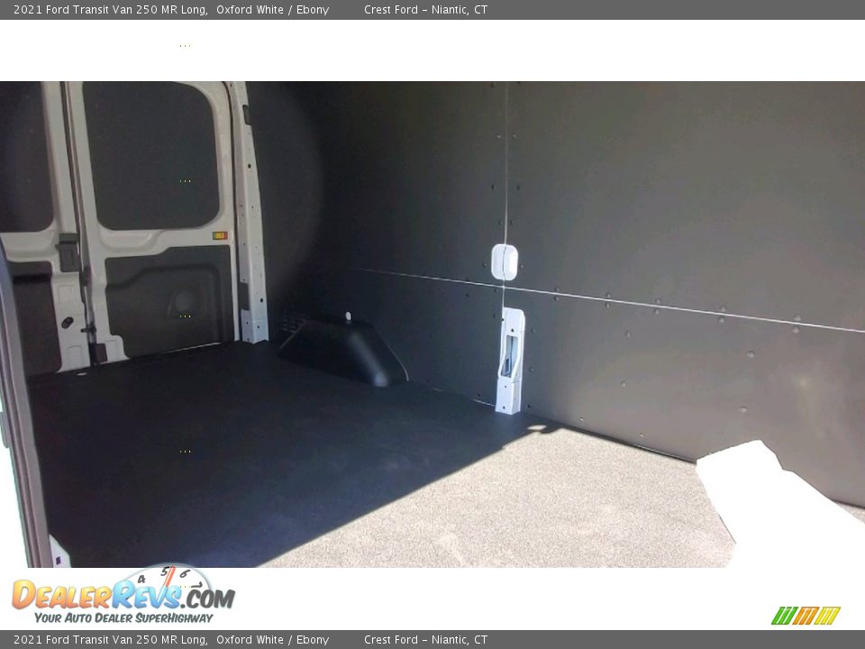 2021 Ford Transit Van 250 MR Long Oxford White / Ebony Photo #20