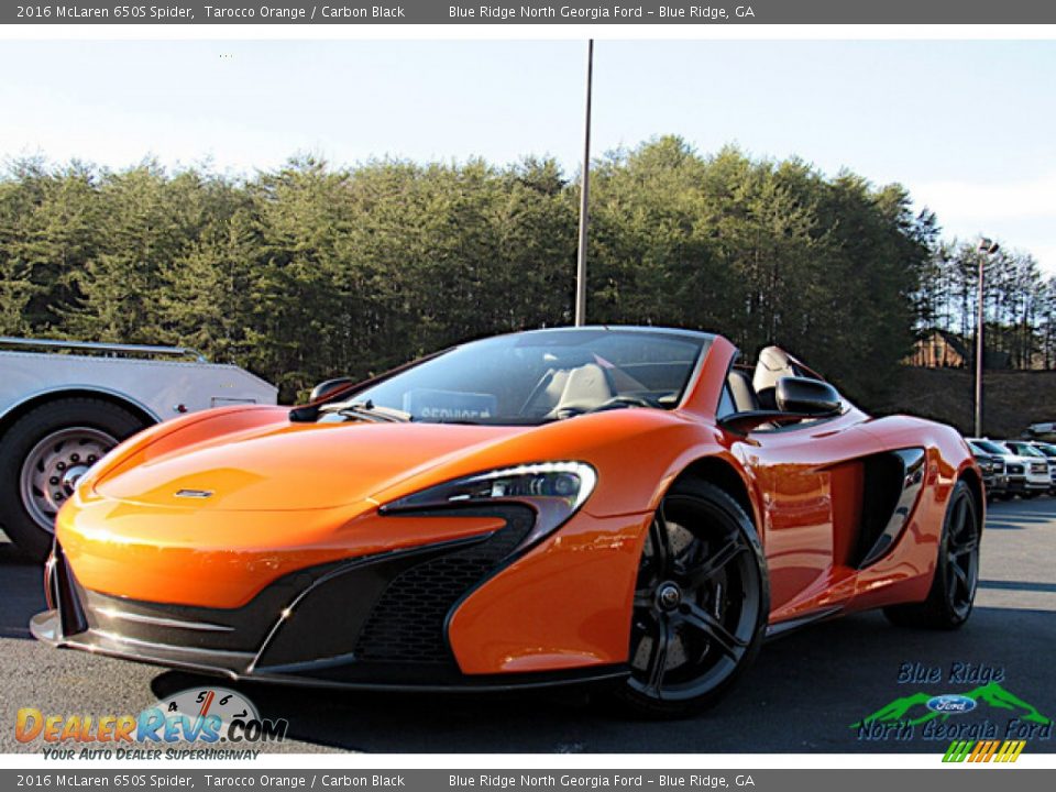 Tarocco Orange 2016 McLaren 650S Spider Photo #2