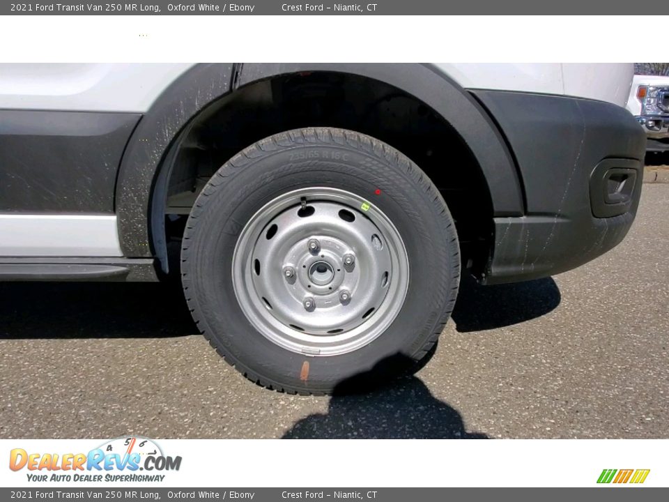 2021 Ford Transit Van 250 MR Long Oxford White / Ebony Photo #24