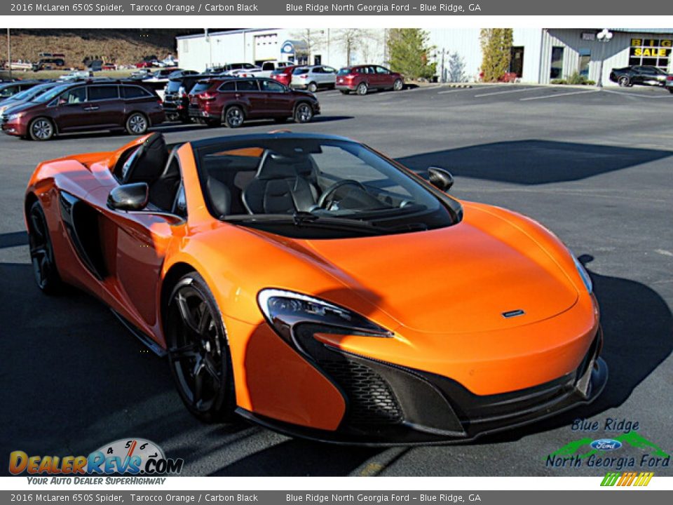 Front 3/4 View of 2016 McLaren 650S Spider Photo #8