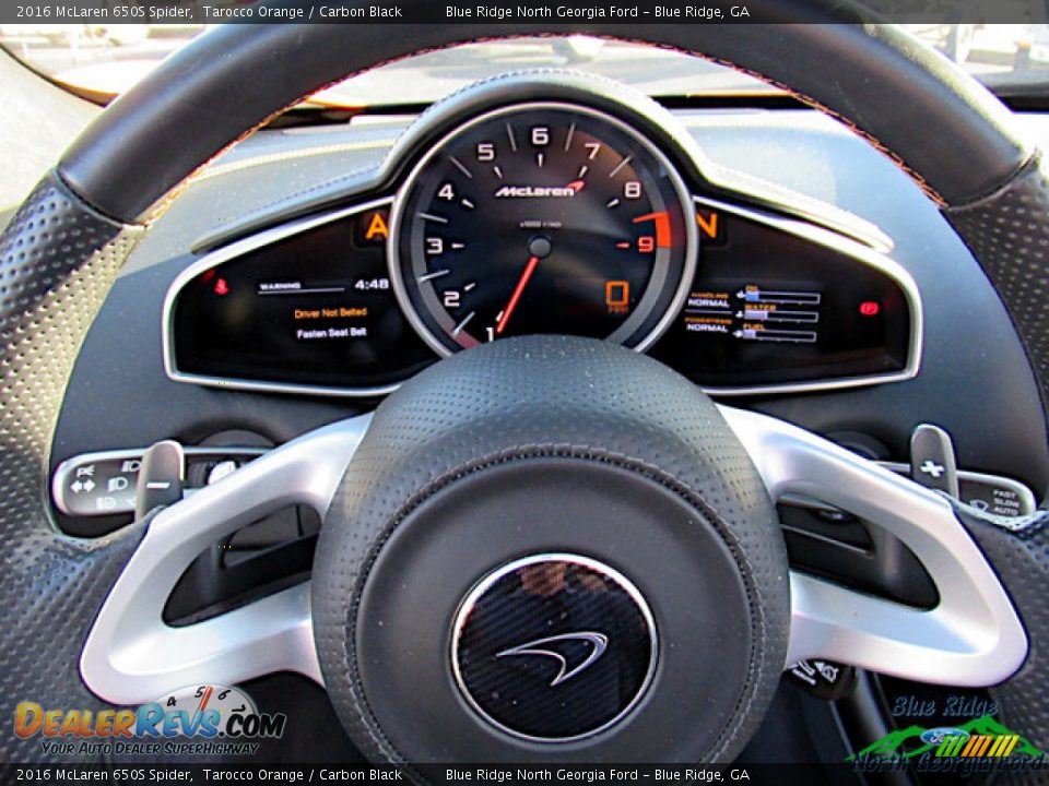 2016 McLaren 650S Spider Steering Wheel Photo #17