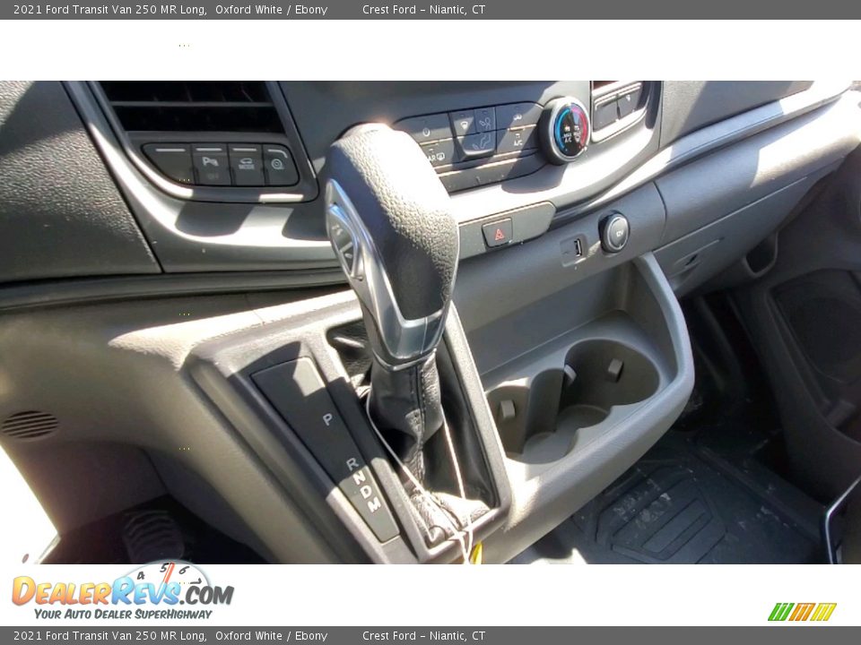 2021 Ford Transit Van 250 MR Long Oxford White / Ebony Photo #15