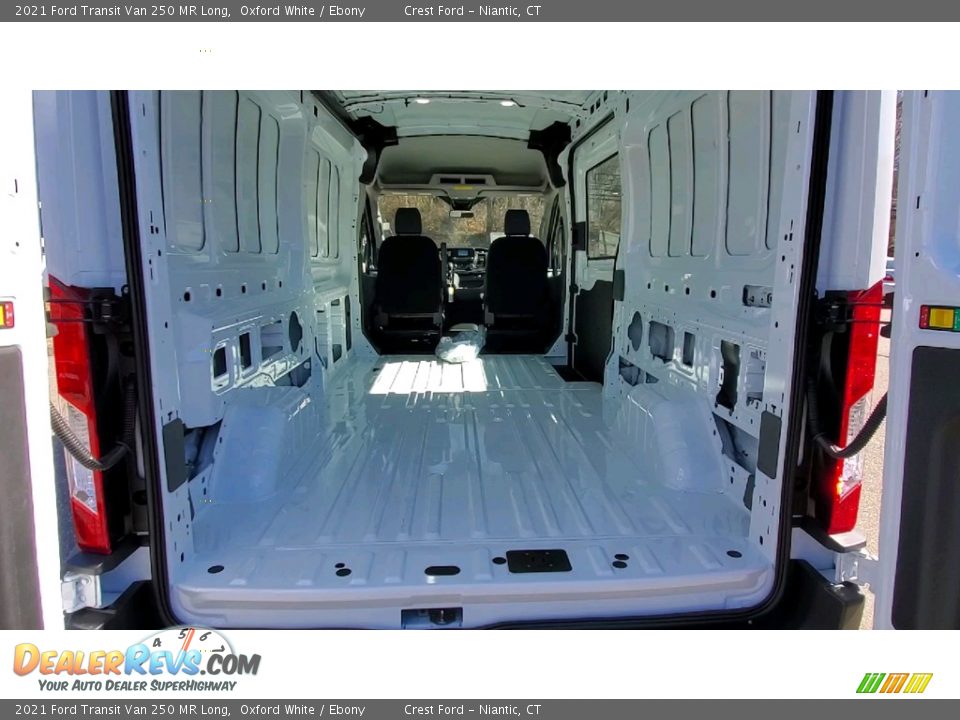 2021 Ford Transit Van 250 MR Long Oxford White / Ebony Photo #17