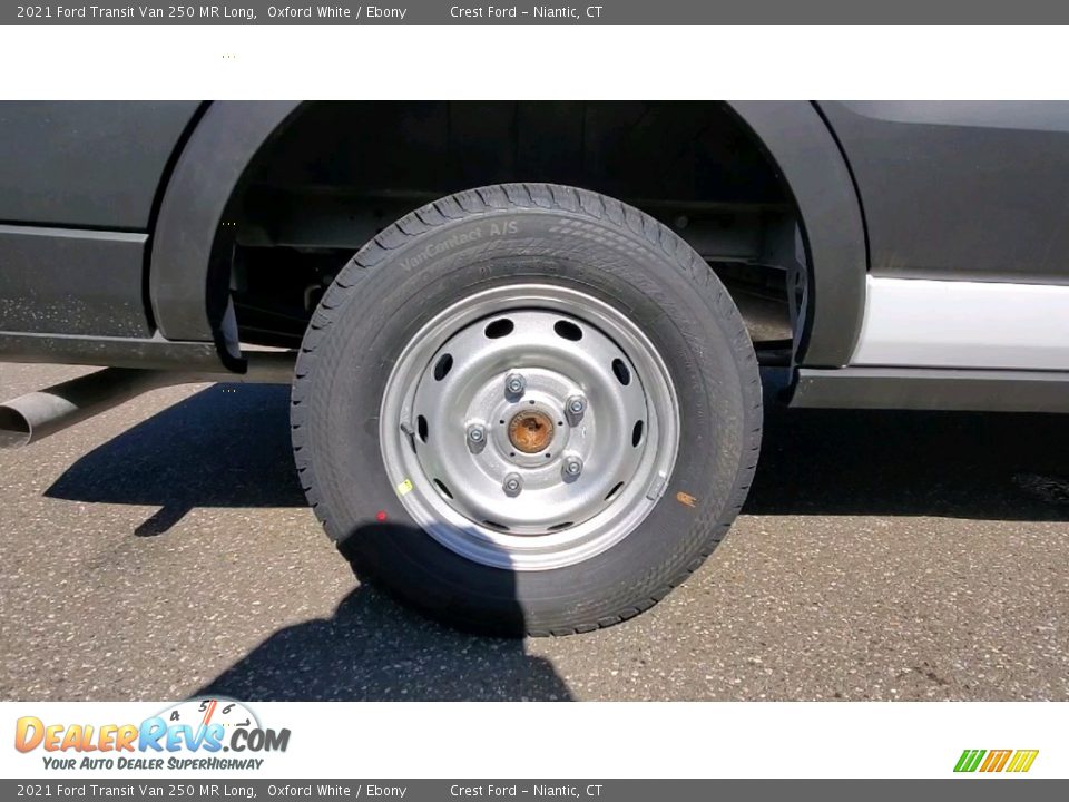 2021 Ford Transit Van 250 MR Long Oxford White / Ebony Photo #18