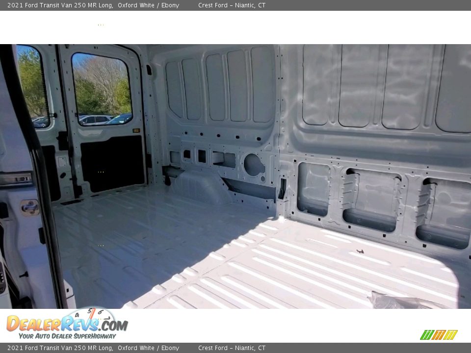 2021 Ford Transit Van 250 MR Long Oxford White / Ebony Photo #19