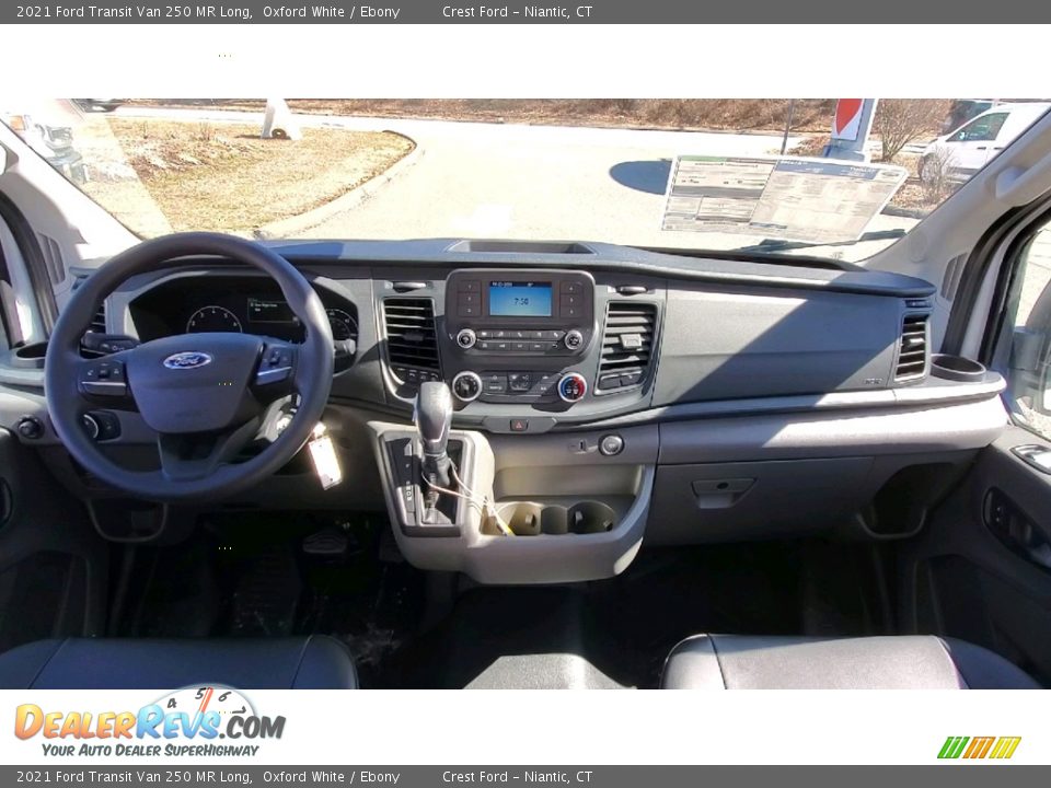 2021 Ford Transit Van 250 MR Long Oxford White / Ebony Photo #20