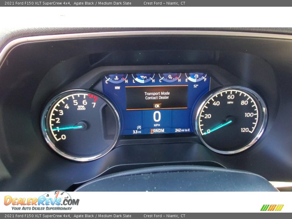 2021 Ford F150 XLT SuperCrew 4x4 Agate Black / Medium Dark Slate Photo #13