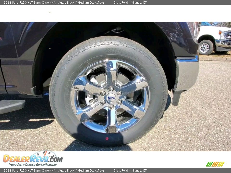 2021 Ford F150 XLT SuperCrew 4x4 Agate Black / Medium Dark Slate Photo #26