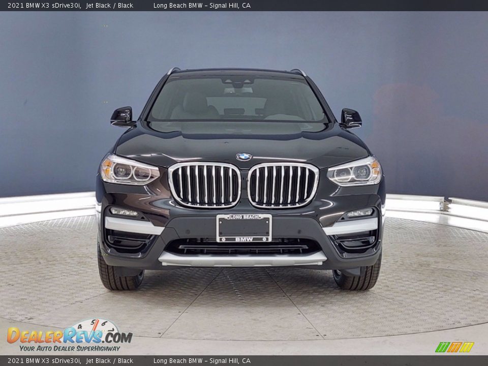 2021 BMW X3 sDrive30i Jet Black / Black Photo #2