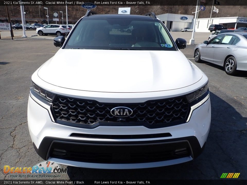 2021 Kia Sorento SX AWD Glacial White Pearl / Black Photo #4