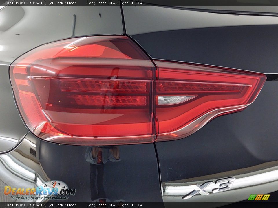 2021 BMW X3 sDrive30i Jet Black / Black Photo #6