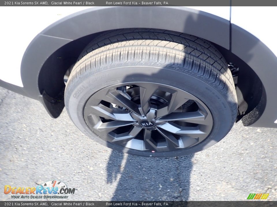 2021 Kia Sorento SX AWD Glacial White Pearl / Black Photo #9