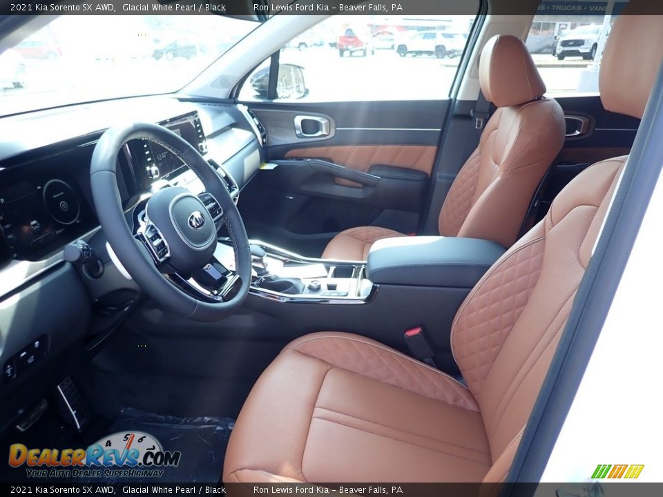 2021 Kia Sorento SX AWD Glacial White Pearl / Black Photo #15