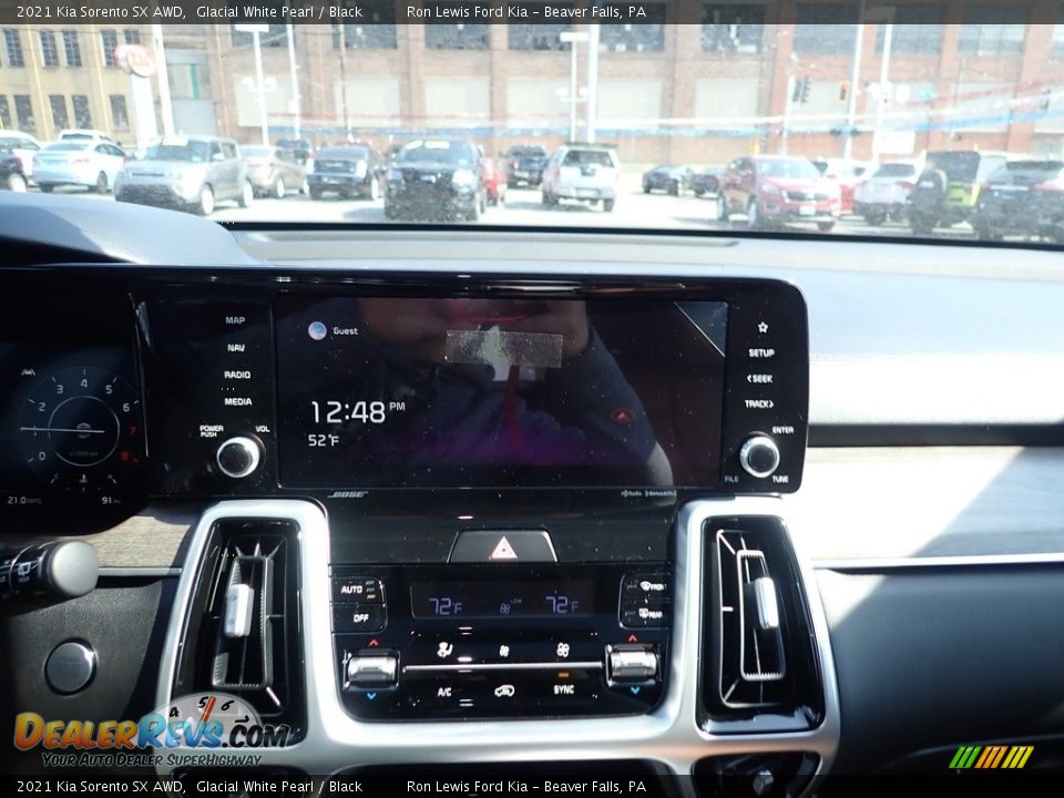 2021 Kia Sorento SX AWD Glacial White Pearl / Black Photo #19