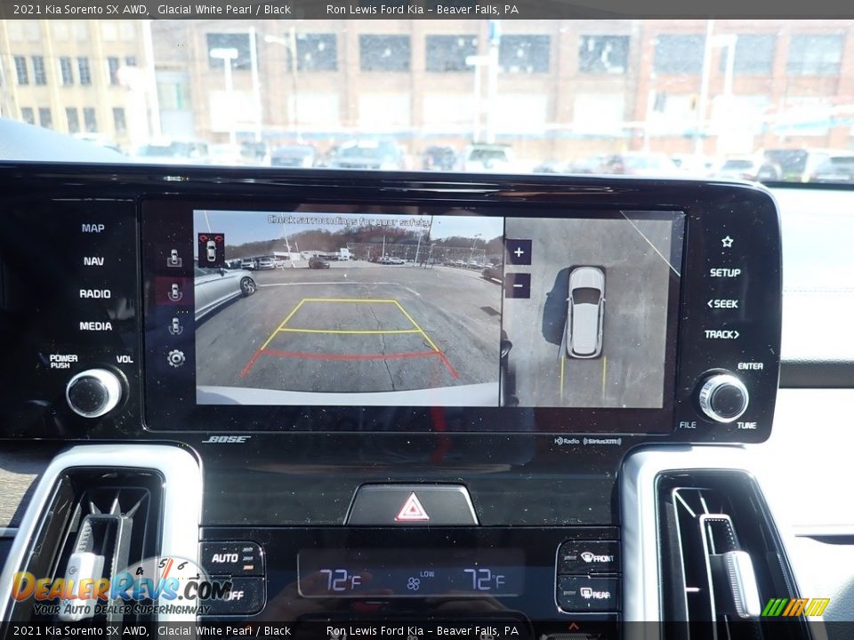 2021 Kia Sorento SX AWD Glacial White Pearl / Black Photo #20
