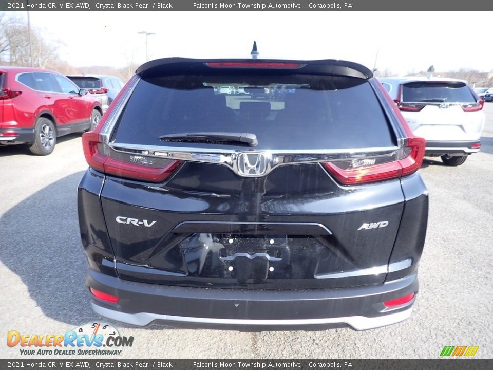 2021 Honda CR-V EX AWD Crystal Black Pearl / Black Photo #3