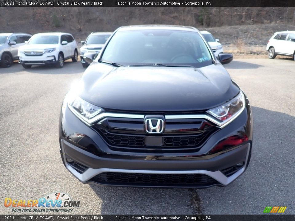 2021 Honda CR-V EX AWD Crystal Black Pearl / Black Photo #6