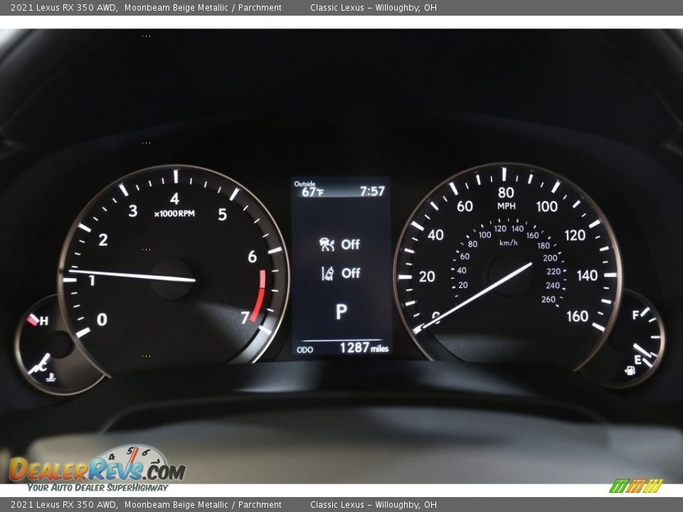 2021 Lexus RX 350 AWD Gauges Photo #8