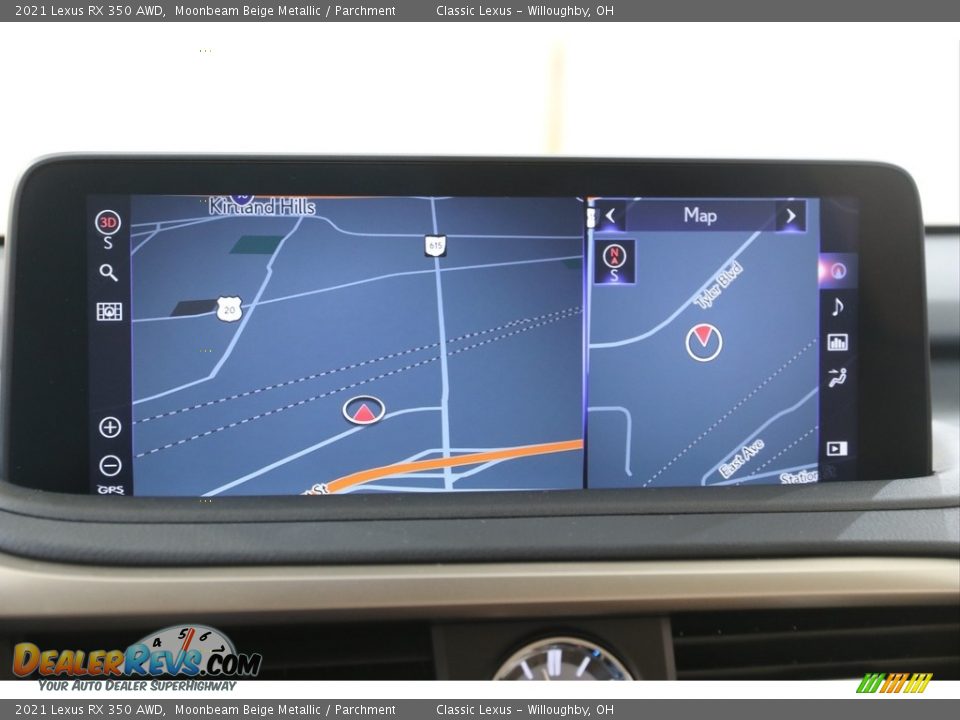 Navigation of 2021 Lexus RX 350 AWD Photo #10