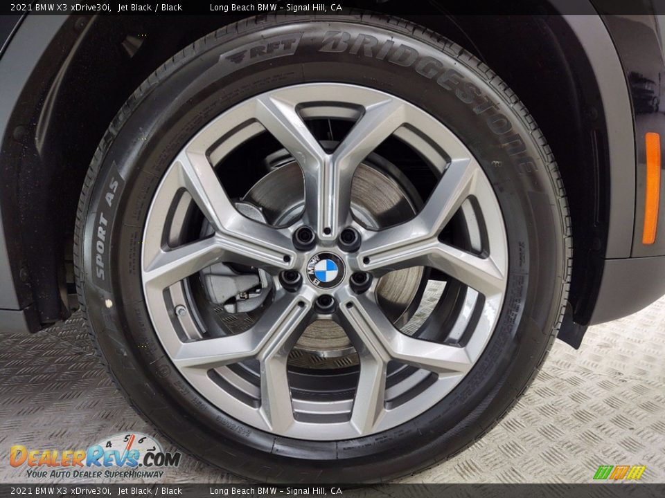 2021 BMW X3 xDrive30i Jet Black / Black Photo #3