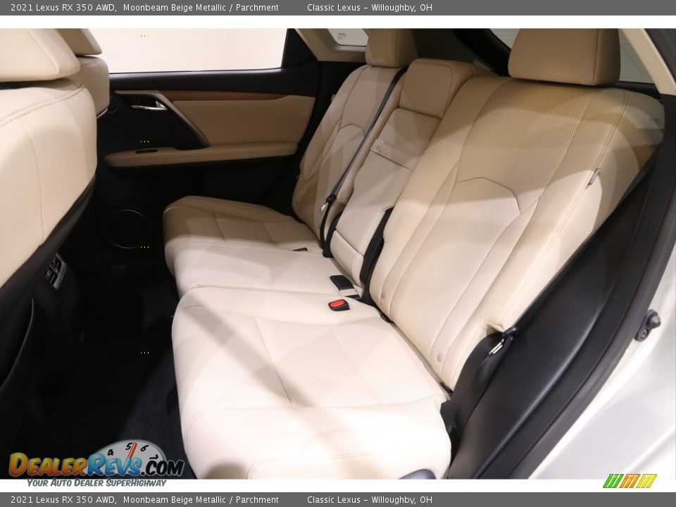 Rear Seat of 2021 Lexus RX 350 AWD Photo #20