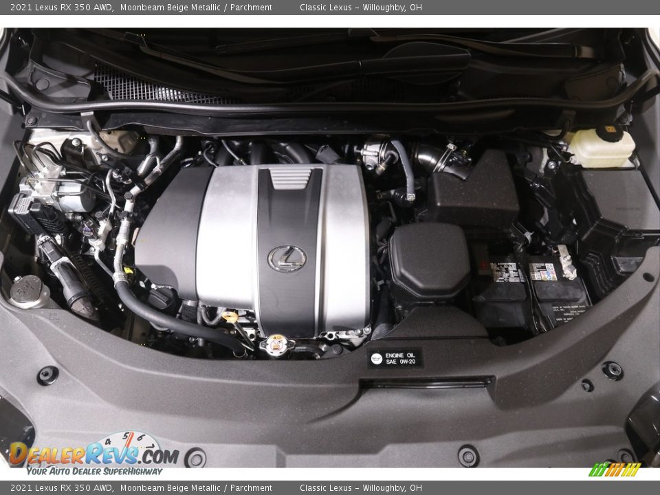 2021 Lexus RX 350 AWD 3.5 Liter DOHC 24-Valve VVT-i V6 Engine Photo #22