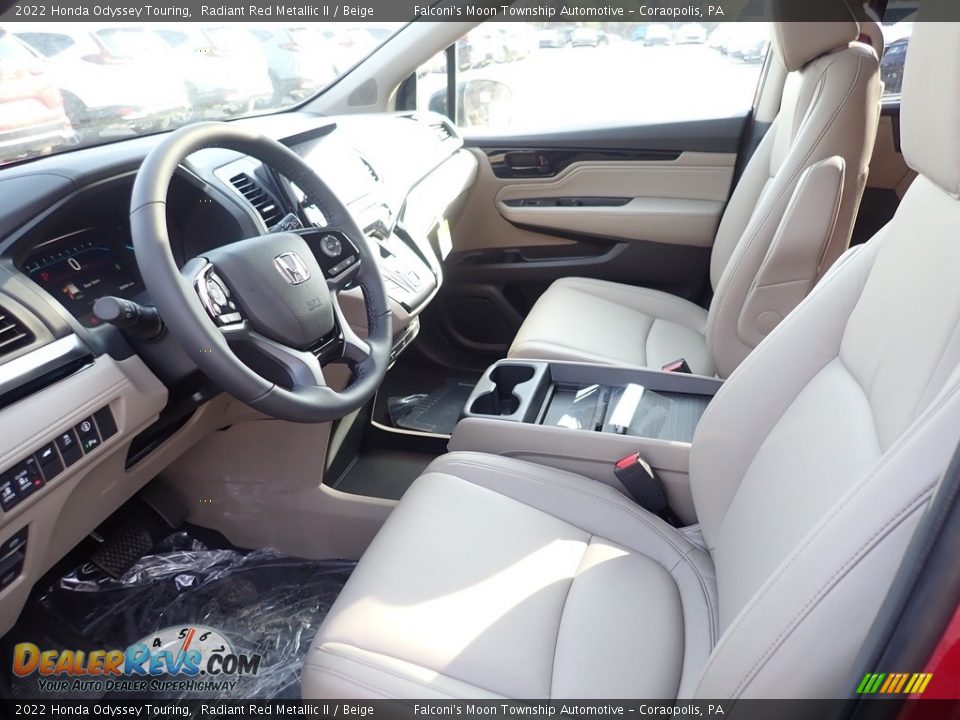 Front Seat of 2022 Honda Odyssey Touring Photo #12