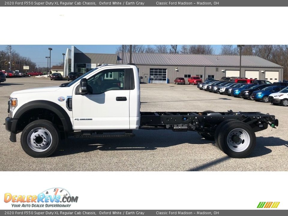 Oxford White 2020 Ford F550 Super Duty XL Regular Cab Chassis Photo #2
