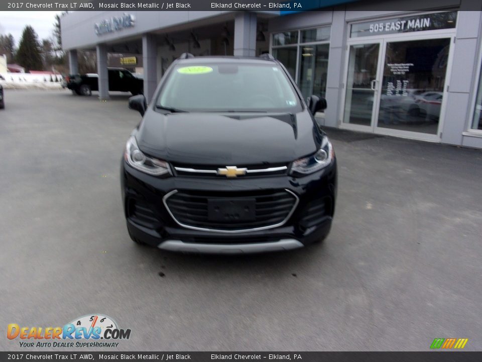2017 Chevrolet Trax LT AWD Mosaic Black Metallic / Jet Black Photo #6