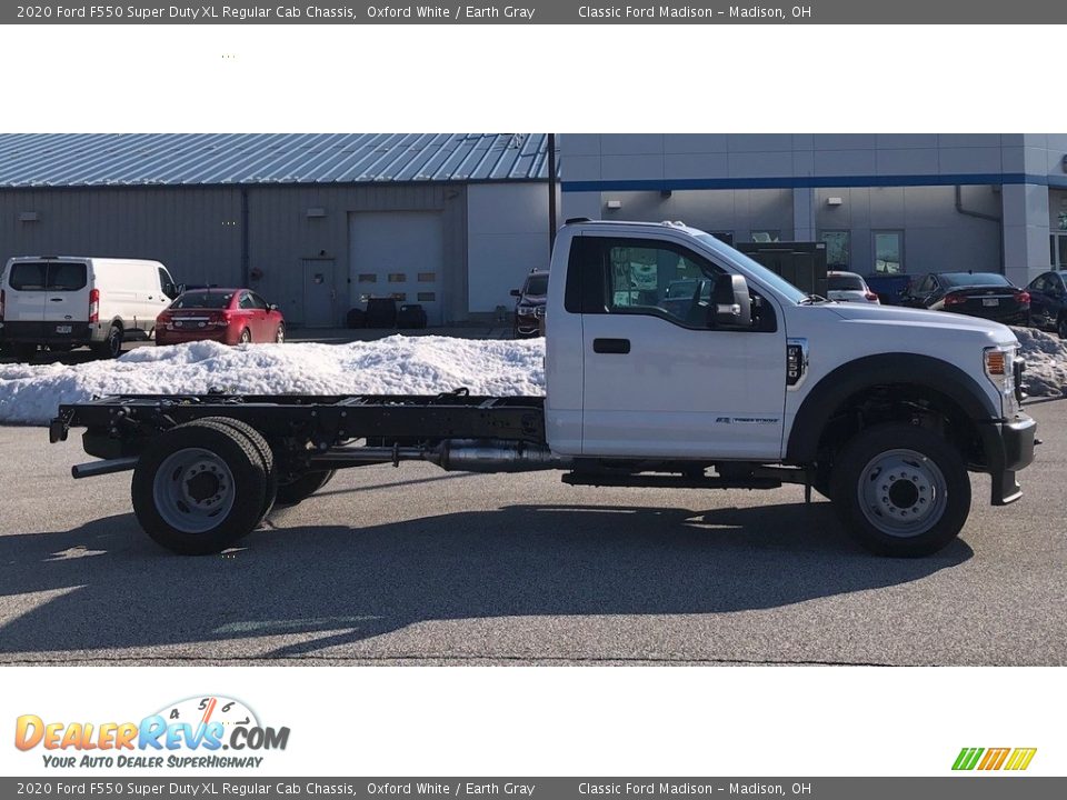 Oxford White 2020 Ford F550 Super Duty XL Regular Cab Chassis Photo #5