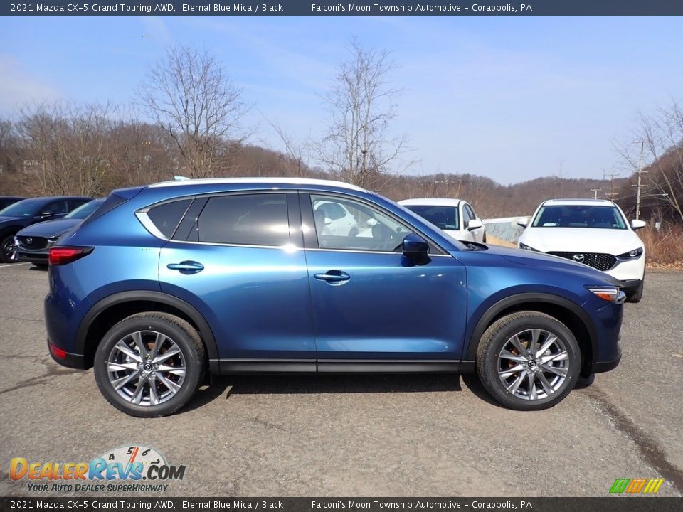 Eternal Blue Mica 2021 Mazda CX-5 Grand Touring AWD Photo #1