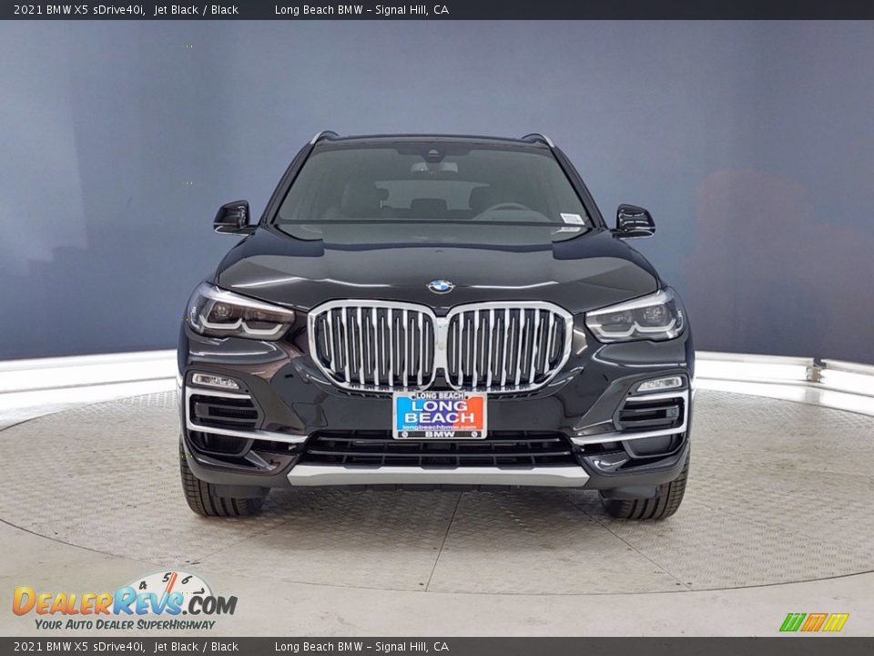 2021 BMW X5 sDrive40i Jet Black / Black Photo #2