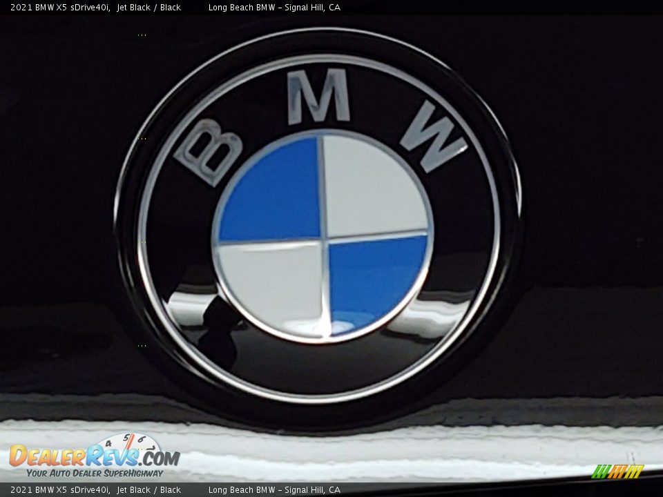 2021 BMW X5 sDrive40i Jet Black / Black Photo #7