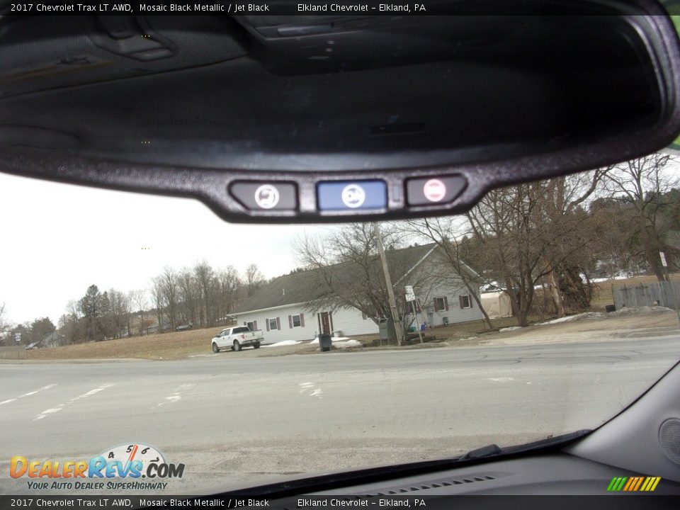 2017 Chevrolet Trax LT AWD Mosaic Black Metallic / Jet Black Photo #20