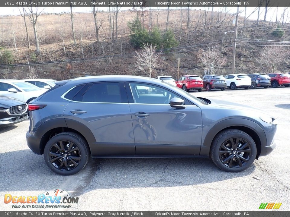 2021 Mazda CX-30 Turbo Premium Plus AWD Polymetal Gray Metallic / Black Photo #1