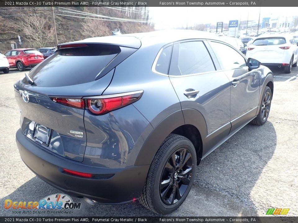2021 Mazda CX-30 Turbo Premium Plus AWD Polymetal Gray Metallic / Black Photo #2