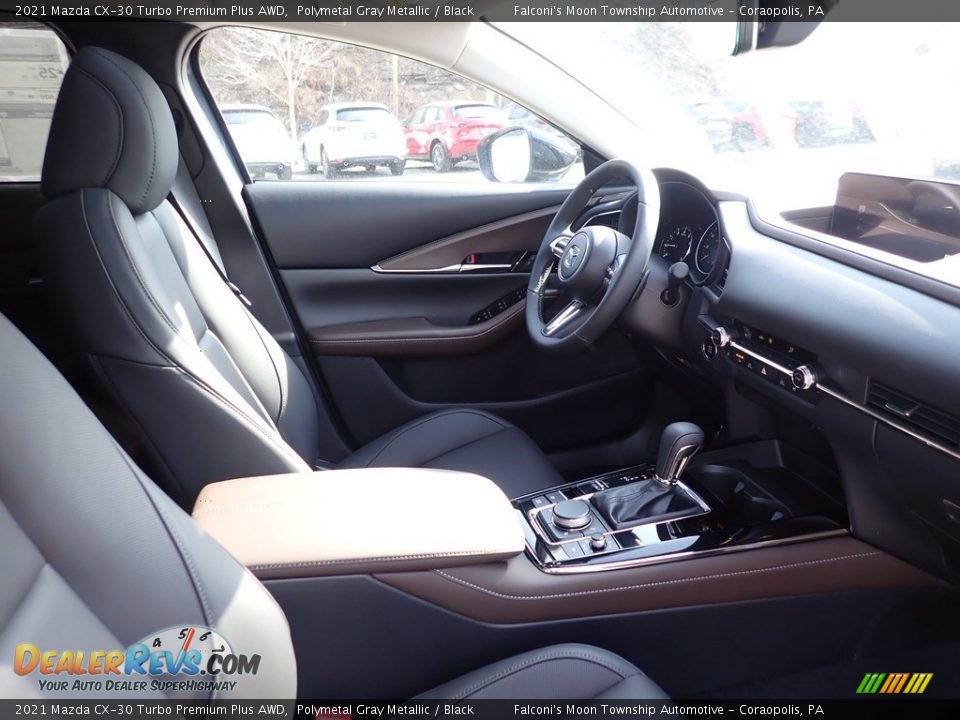 2021 Mazda CX-30 Turbo Premium Plus AWD Polymetal Gray Metallic / Black Photo #7