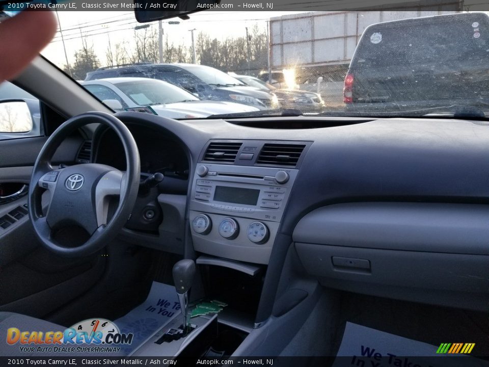 2010 Toyota Camry LE Classic Silver Metallic / Ash Gray Photo #12