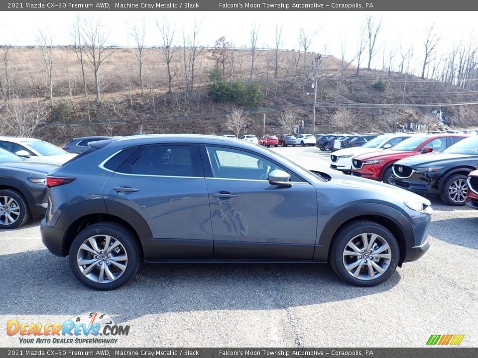 2021 Mazda CX-30 Premium AWD Machine Gray Metallic / Black Photo #1