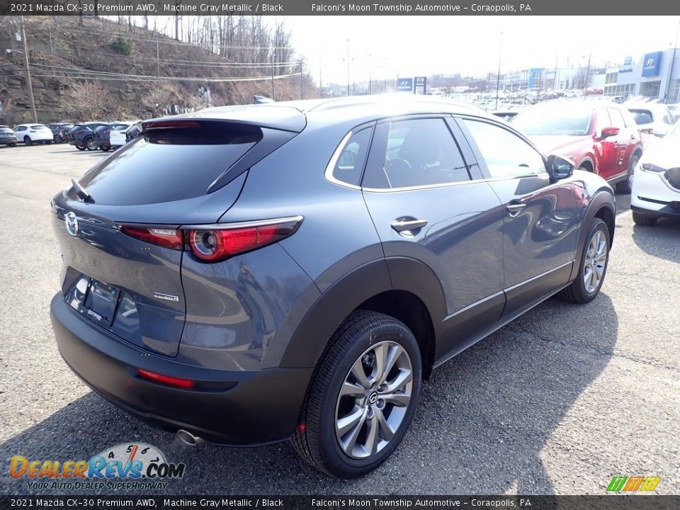 2021 Mazda CX-30 Premium AWD Machine Gray Metallic / Black Photo #2