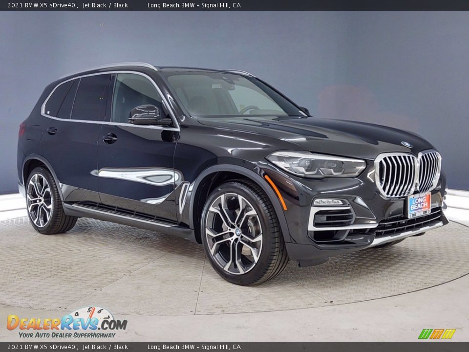 2021 BMW X5 sDrive40i Jet Black / Black Photo #27