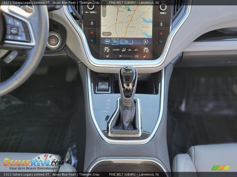 2021 Subaru Legacy Limited XT Abyss Blue Pearl / Titanium Gray Photo #15