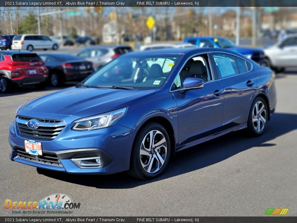 2021 Subaru Legacy Limited XT Abyss Blue Pearl / Titanium Gray Photo #17