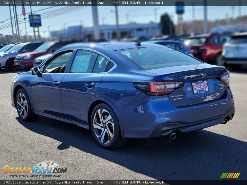 2021 Subaru Legacy Limited XT Abyss Blue Pearl / Titanium Gray Photo #19