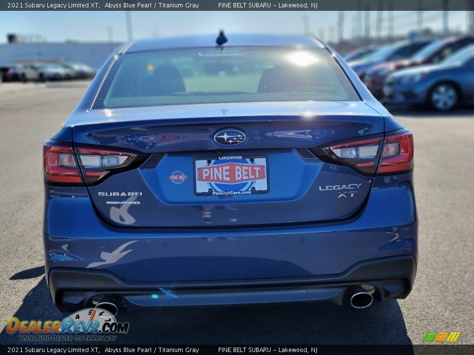 2021 Subaru Legacy Limited XT Abyss Blue Pearl / Titanium Gray Photo #20