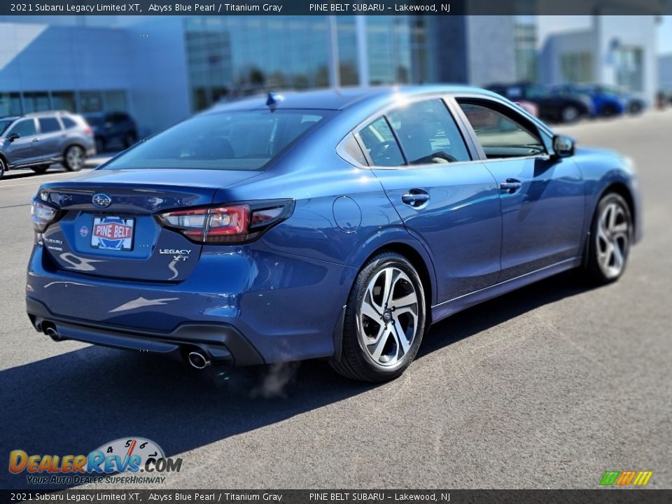 2021 Subaru Legacy Limited XT Abyss Blue Pearl / Titanium Gray Photo #21