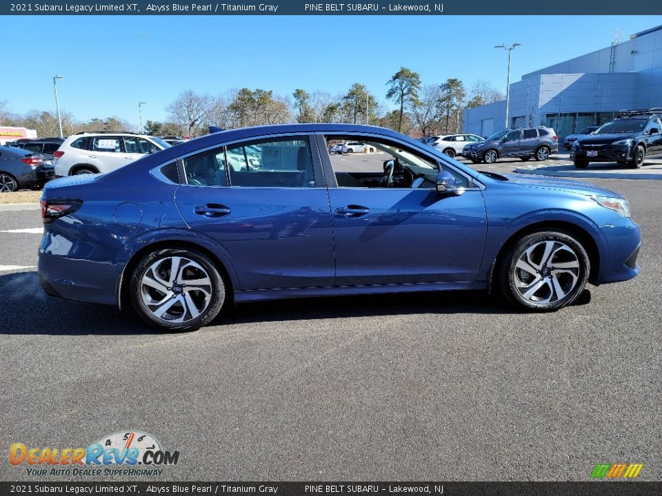 2021 Subaru Legacy Limited XT Abyss Blue Pearl / Titanium Gray Photo #22